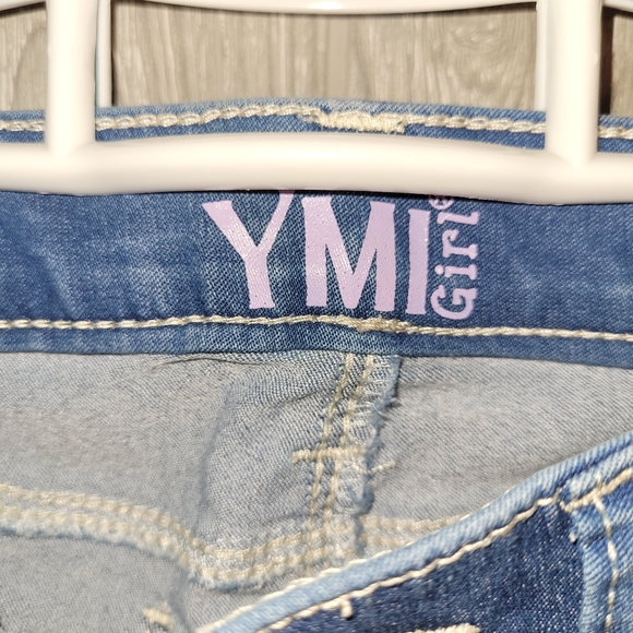YMI Girl Stright Legged Jeans- 8 - Picture 3 of 5